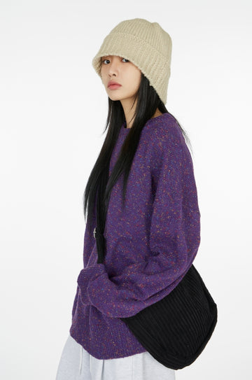Alpaka knit bucket hat
